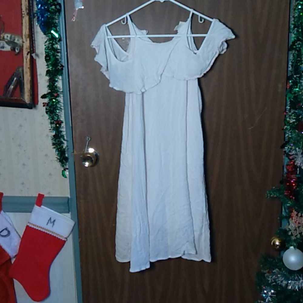 White dress